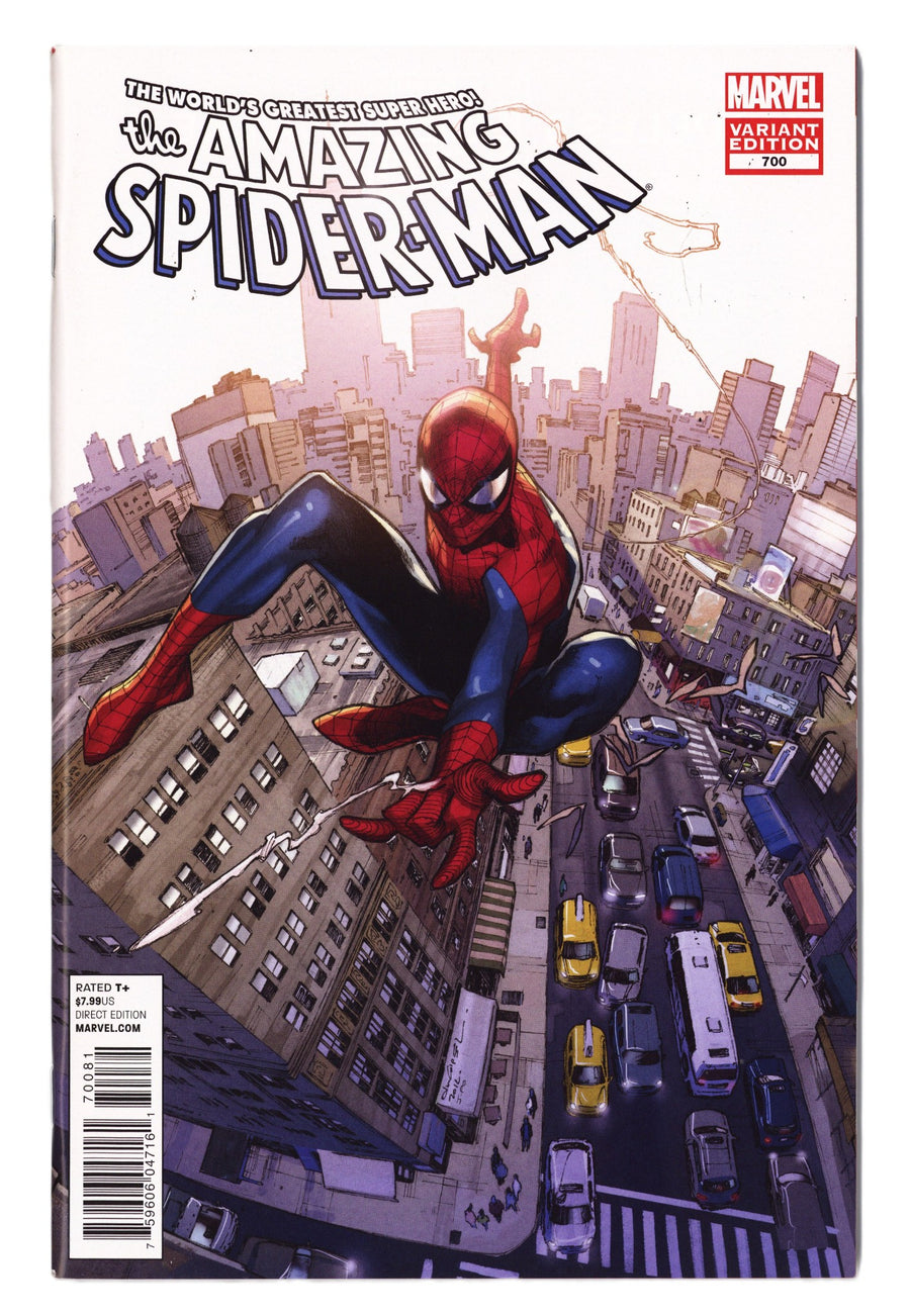 The Amazing Spider-Man Vol 2 700 NM- (9.2) (2013) Coipel Variant 