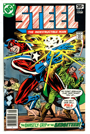 Steel, the Indestructible Man 4 NM- (1978)