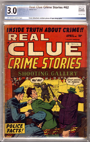 Real Clue Crime Stories Vol 6 2 PGX 3.0