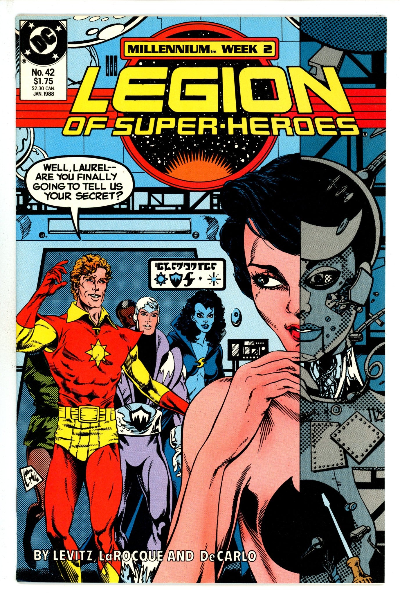 Legion of Super-Heroes Vol 3 43 (1987)