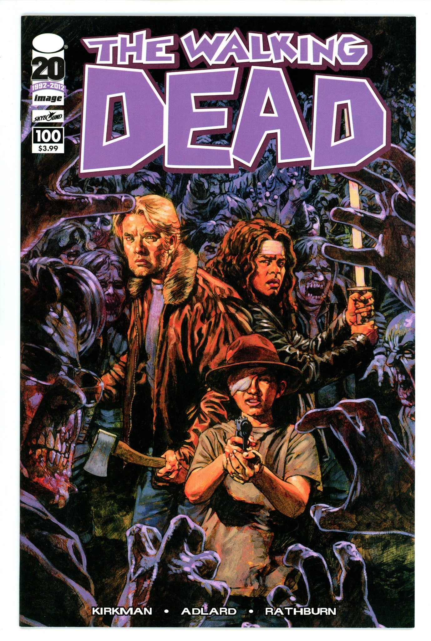 The Walking Dead 100 NM- (9.2) (2012) Phillips Variant 