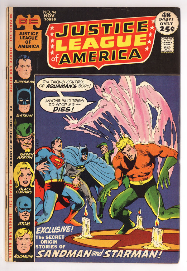 Justice League of America Vol 1 94 VG/FN (5.0) (1971)