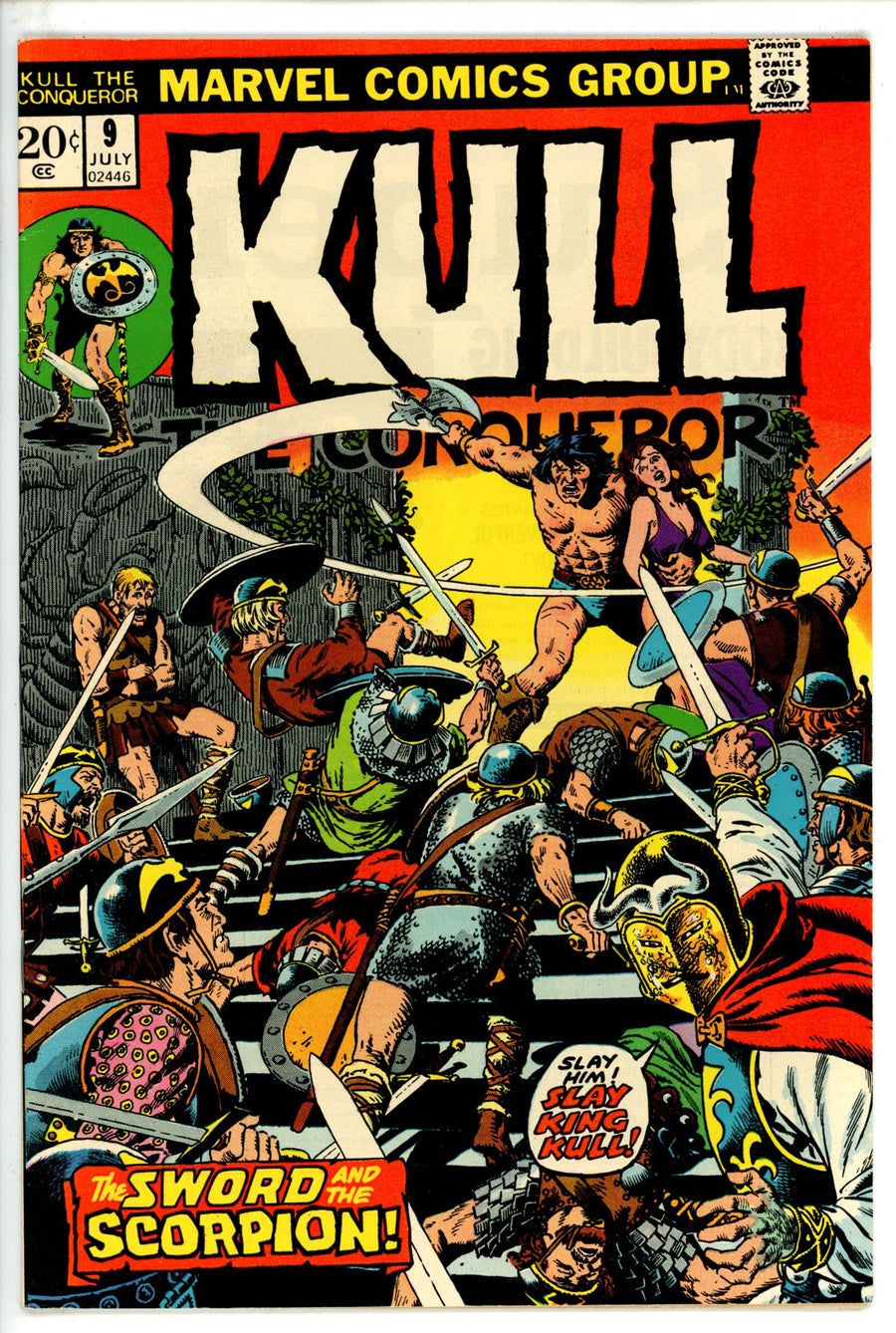 Kull the Conqueror Vol 1 9 VF (1973)