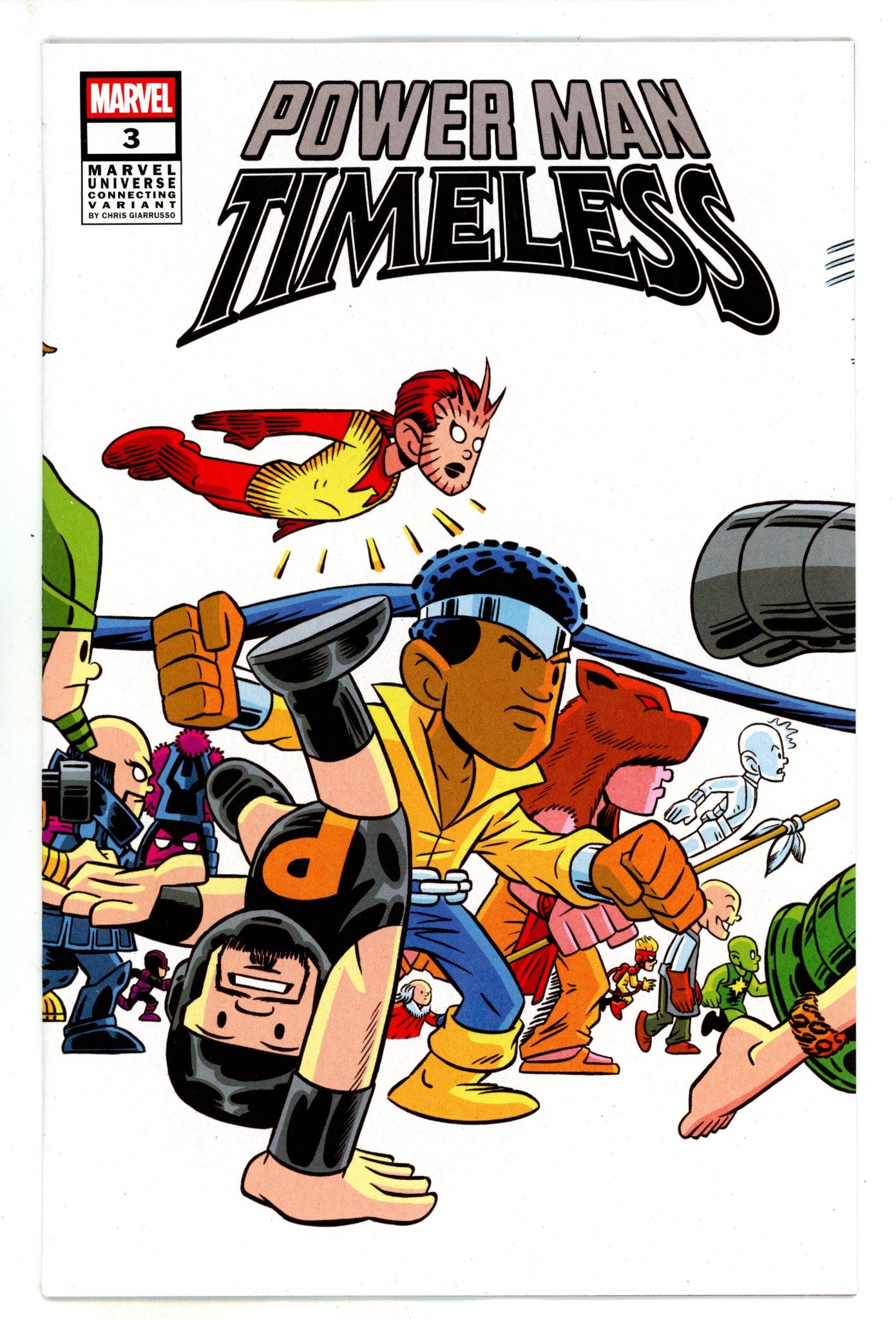 Power Man: Timeless 3 Giarrusso Connecting Wraparound Variant (2025)