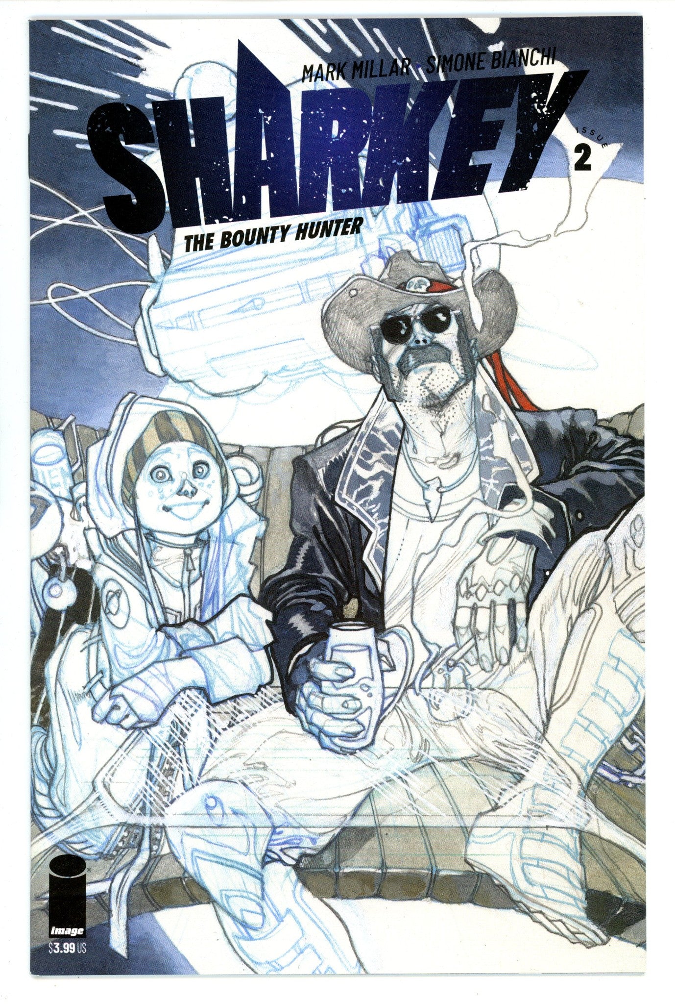 Sharkey the Bounty Hunter 2 High Grade (2019) Bianchi Variant 