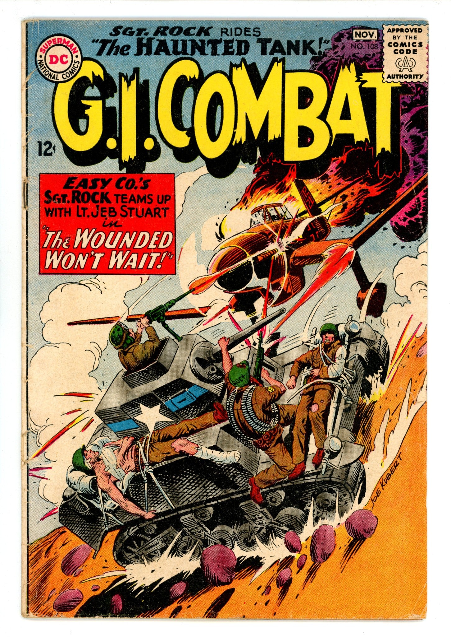 G.I. Combat Vol 1 108 VG- (3.5) (1964) 