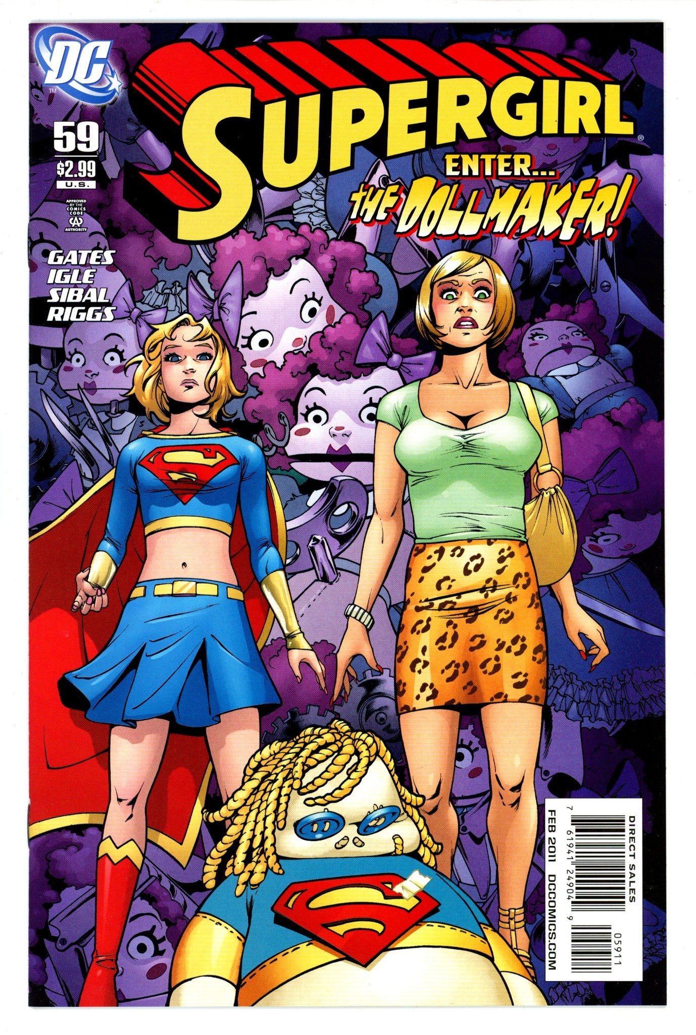 Supergirl Vol 5 59 High Grade (2011) 