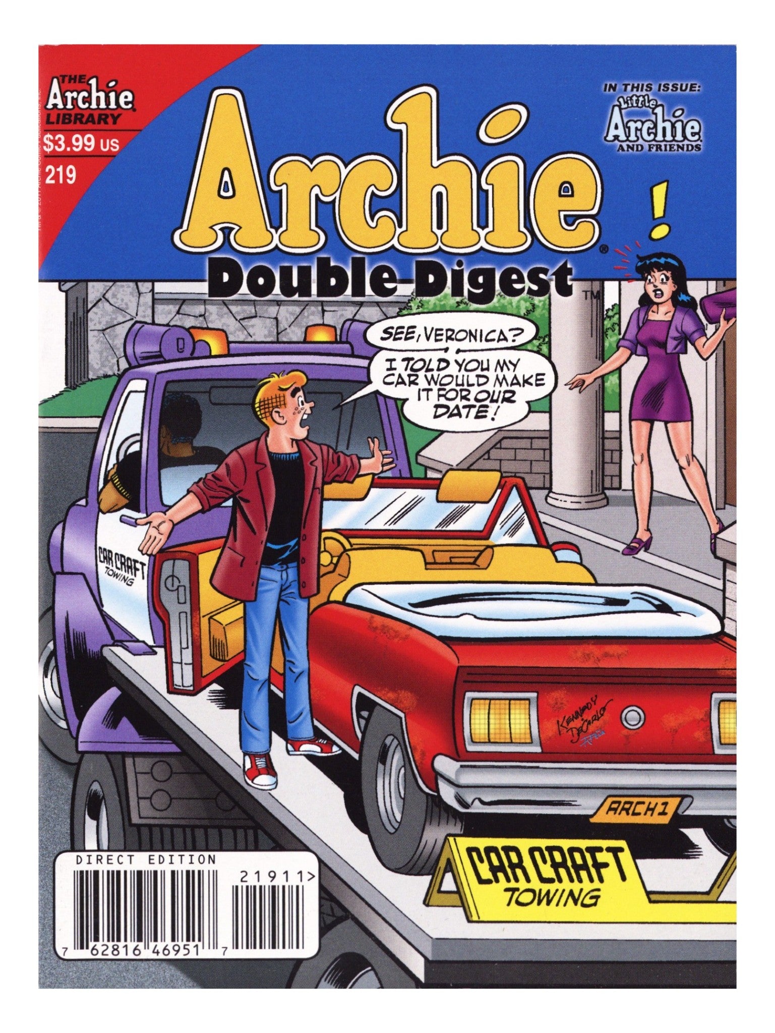 Archie Double Digest 219 High Grade (2011) 
