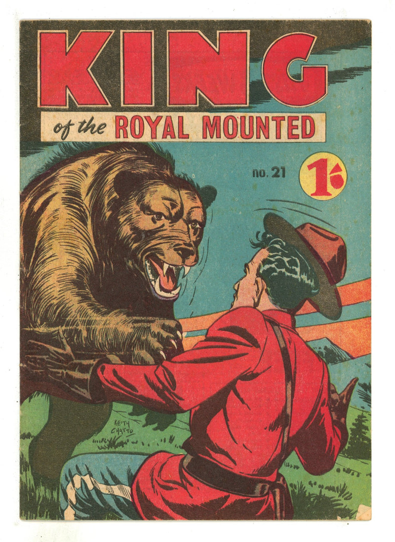 King of the Royal Mounted 21 VG- (3.5) (1965) 