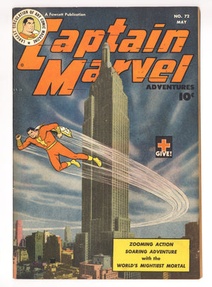 Captain Marvel Adventures 72 VF (8.0) (1947)