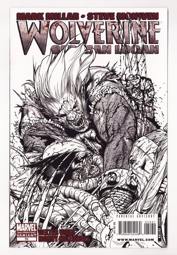 Wolverine Vol 3 70  VF/NM (9.0)   (2009)     3rd Print