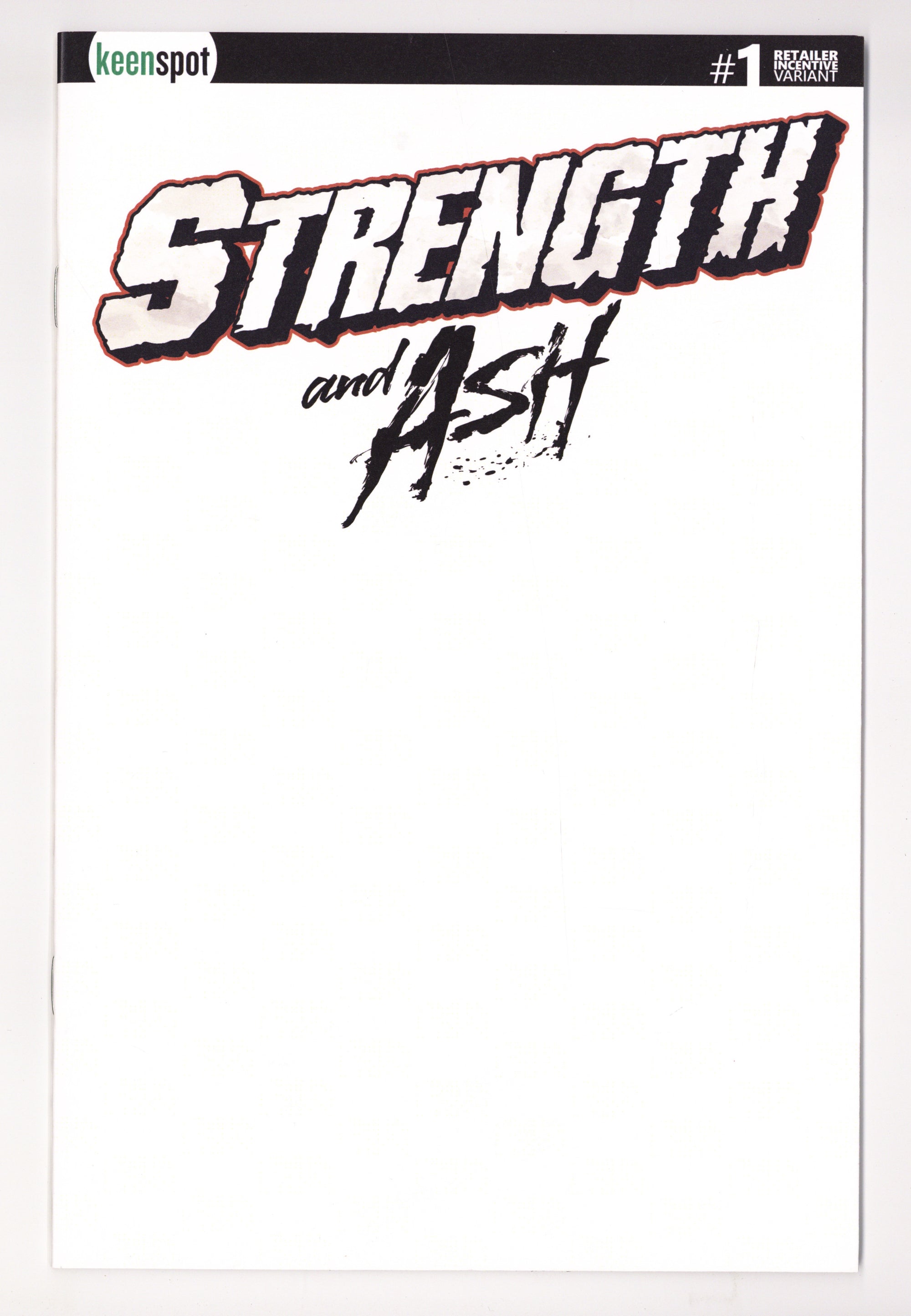Strength & Ash   1  NM (9.4)   (2026) Blank   Incentive Variant  