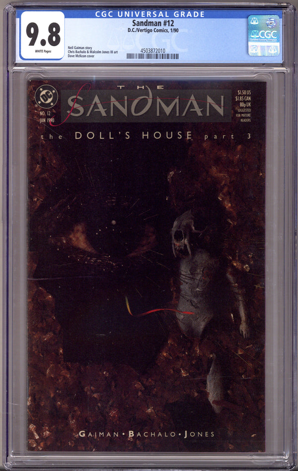 Sandman Vol 2 12 CGC 9.8 (NM/M) (1990)