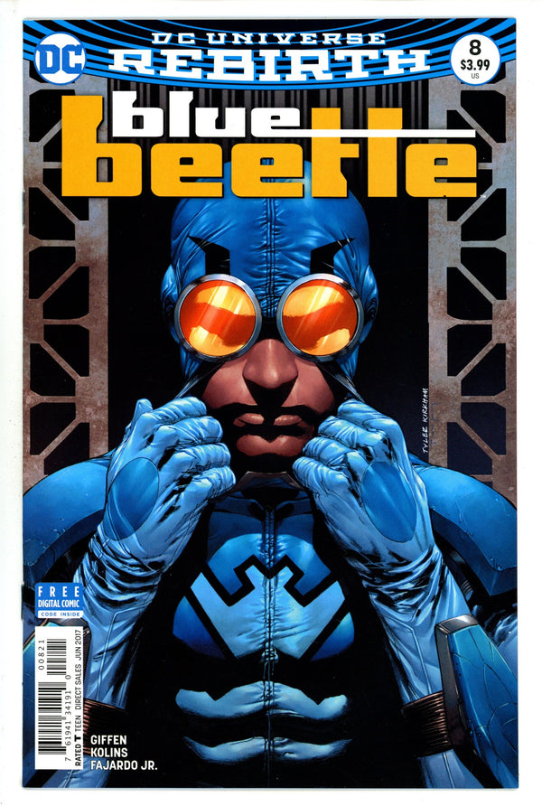 Blue Beetle Vol 10 8 High Grade (2017) Kirkham Variant