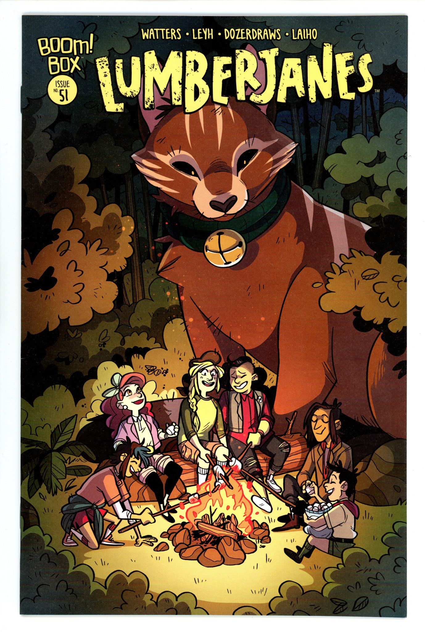 Lumberjanes 51 High Grade (2018) Dozerdraws Variant 