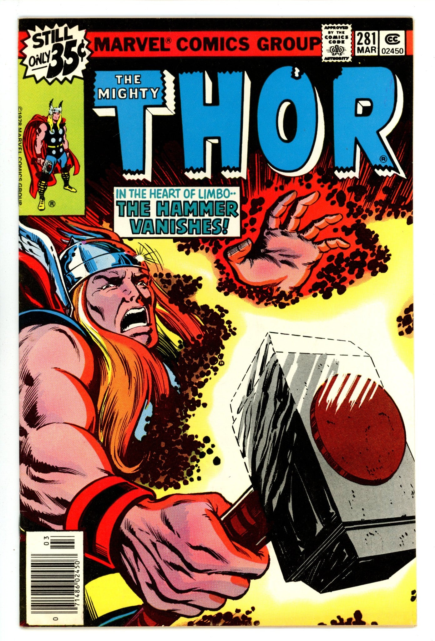 Thor Vol 1 281 High Grade (1979) 
