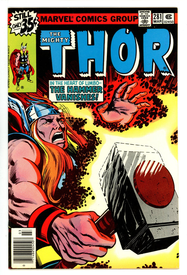 Thor Vol 1 281 High Grade (1979)