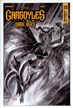 Gargoyles Dark Ages 3 Quah B&W Incentive Variant (2023)
