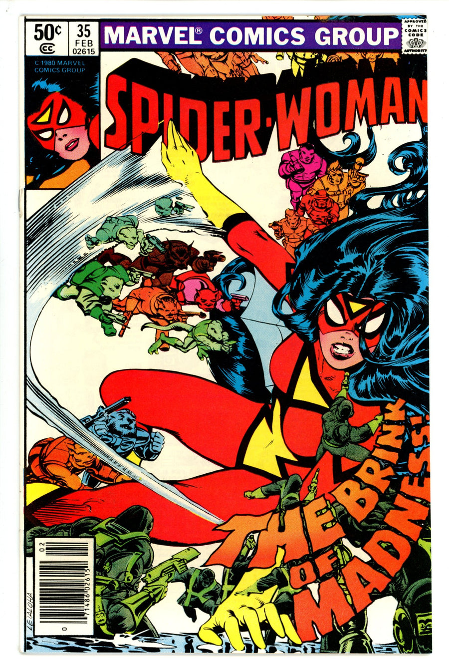 Spider-Woman Vol 1 35 Newsstand VF/NM (1981)