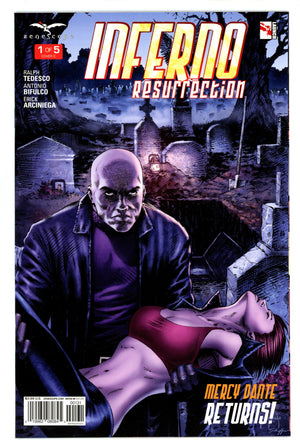 Inferno: Resurrection 1 High Grade (2016) Metcalf Variant