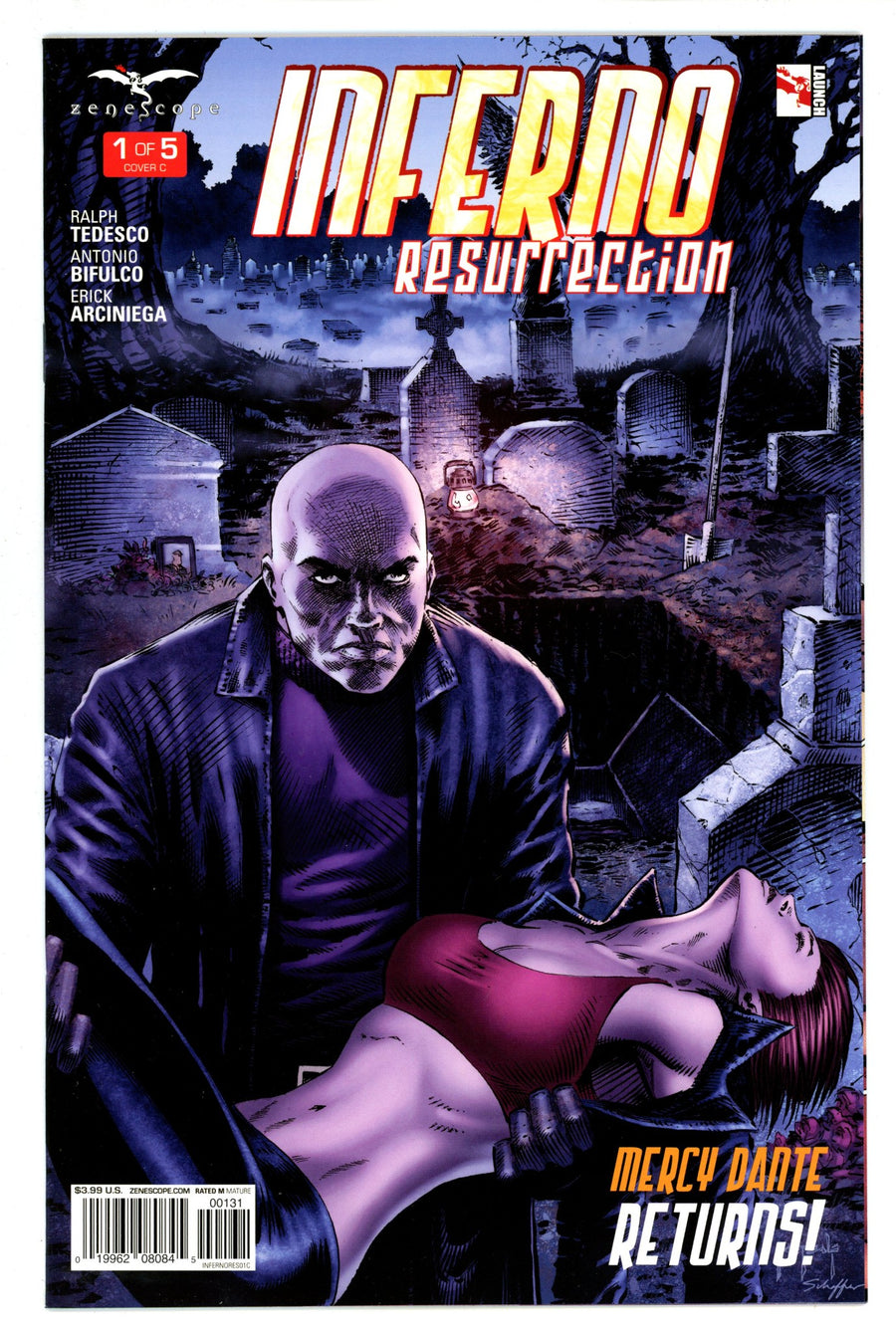 Inferno: Resurrection 1 High Grade (2016) Metcalf Variant 