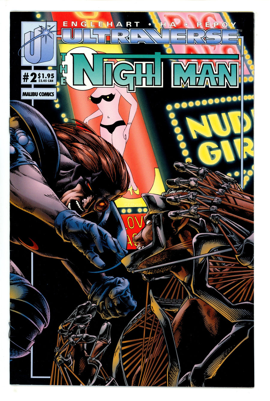 Night Man Vol 1 2 (1993)