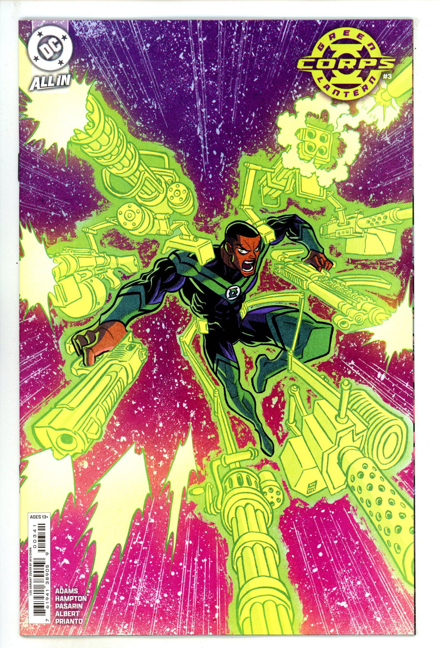 Green Lantern Corps Vol 4 3 Chan Incentive Variant NM (2025)