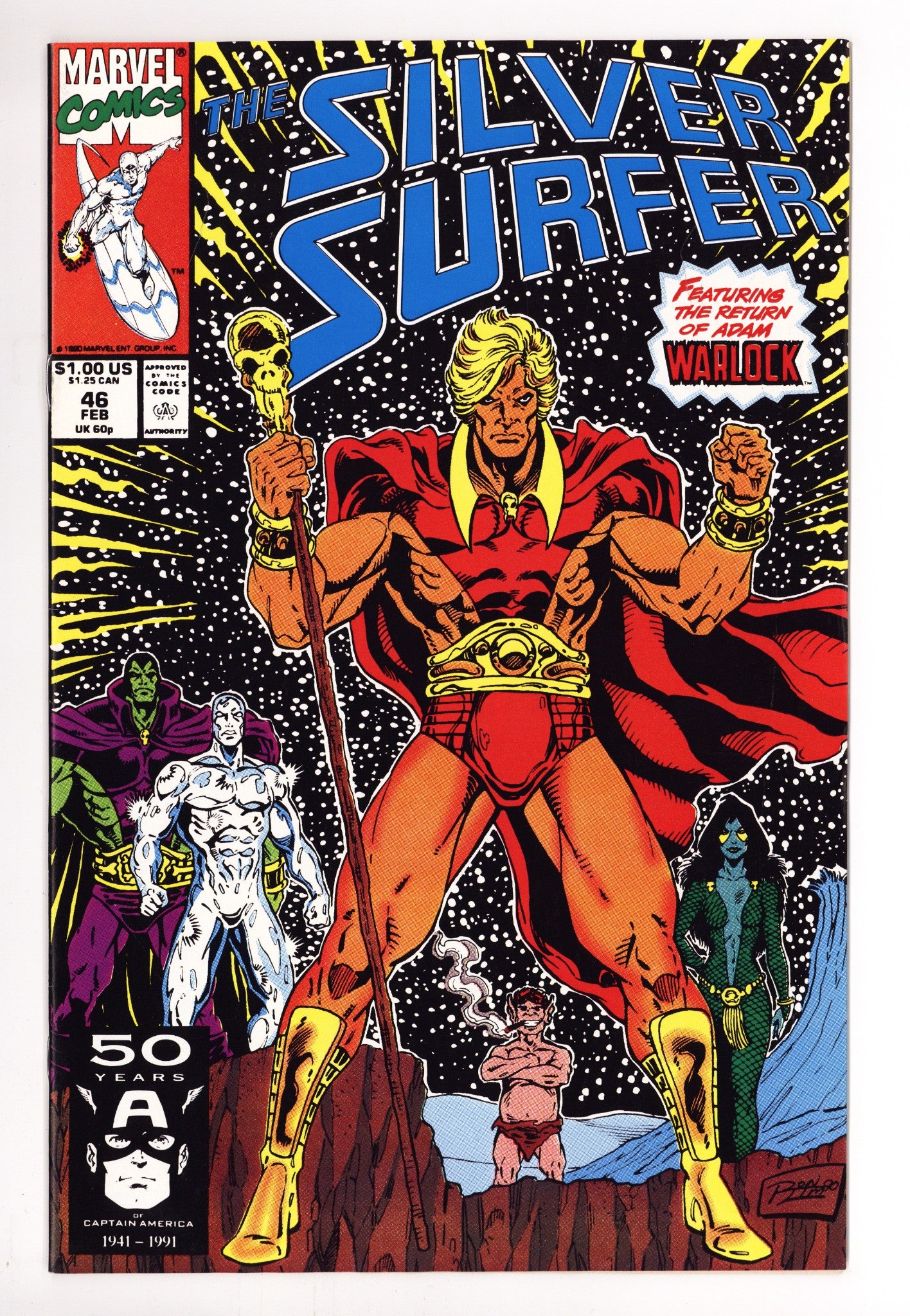 Silver Surfer Vol 3 46 High Grade (1991) 