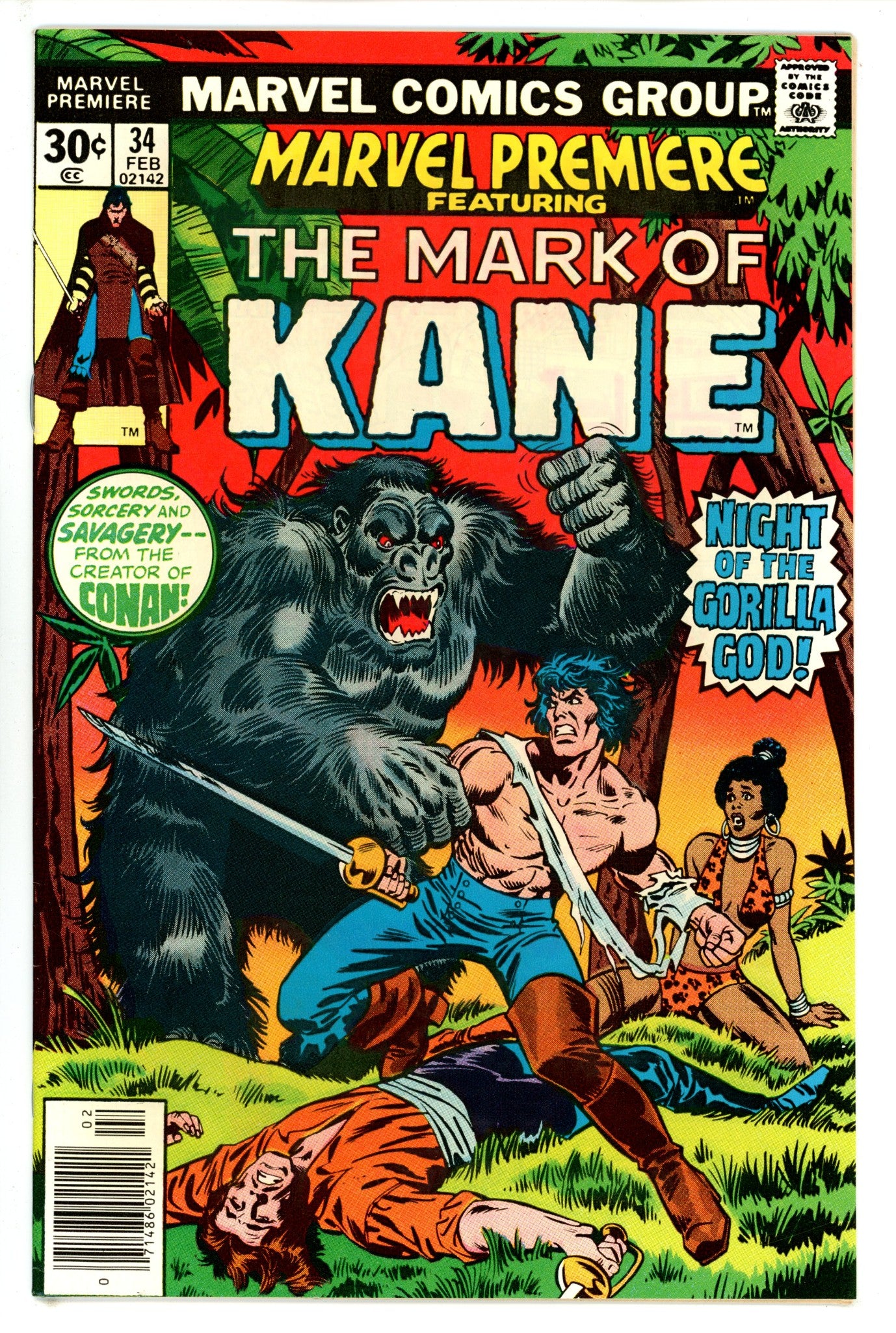 Marvel Premiere 34 VF/NM (1977)