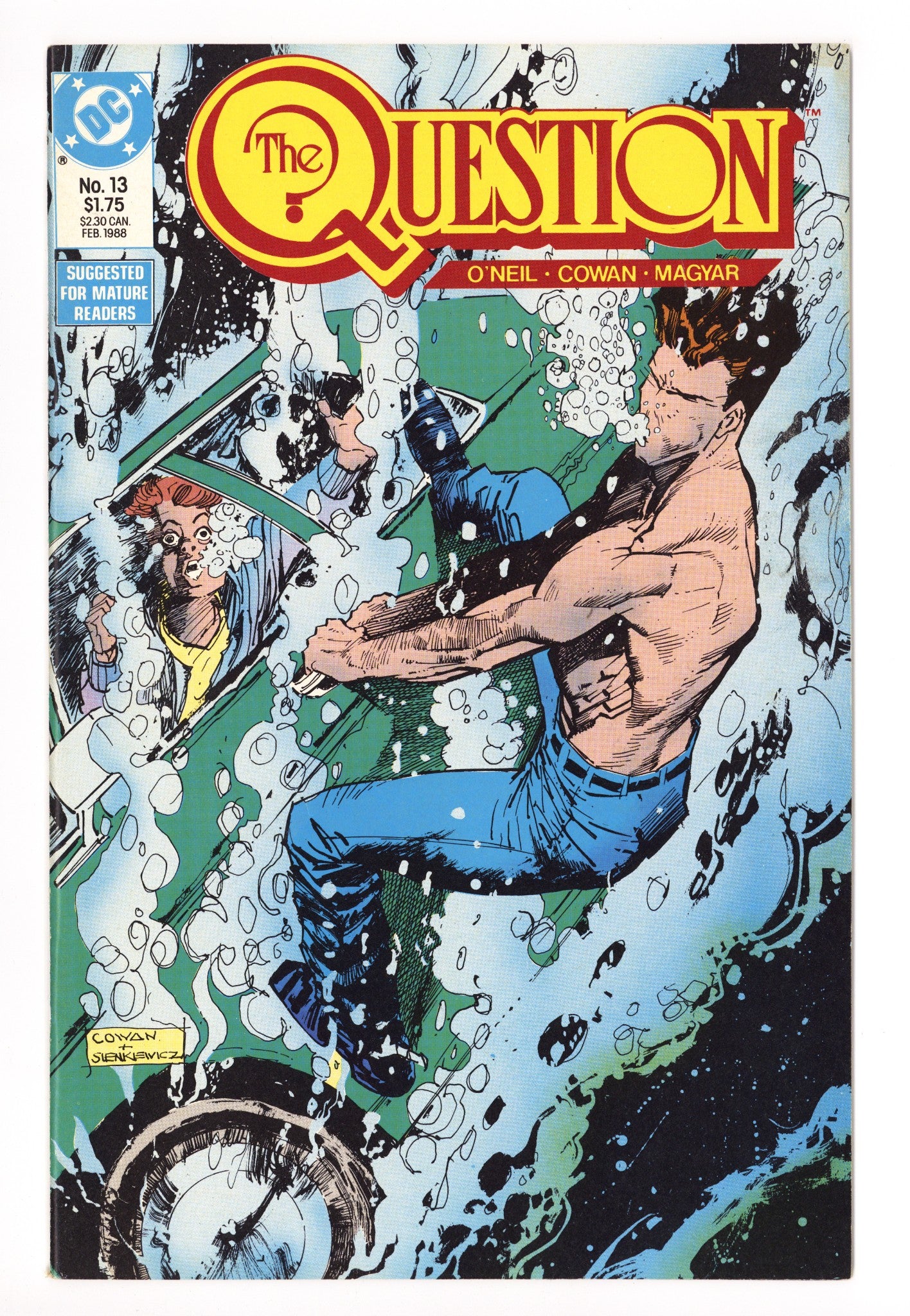 The Question Vol 1 13 Mid Grade (1988) 