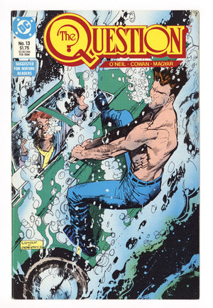 The Question Vol 1 13 Mid Grade (1988)