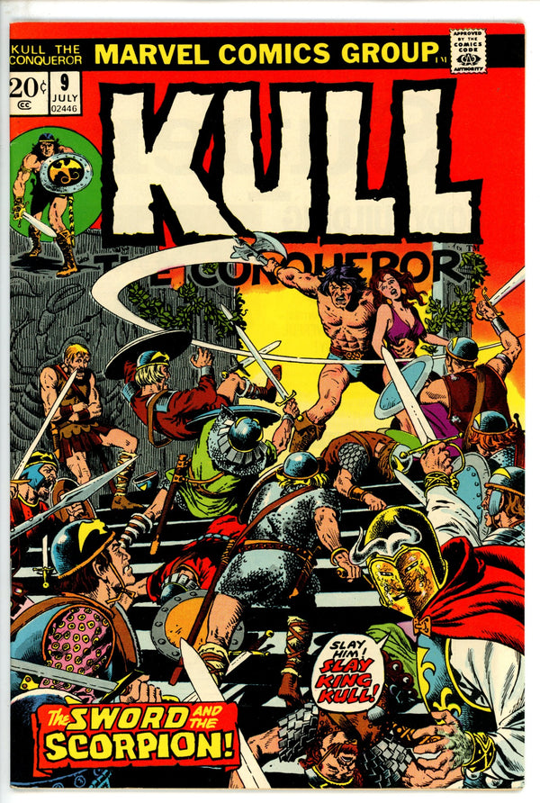 Kull the Conqueror Vol 1 9 VF+ (1973)