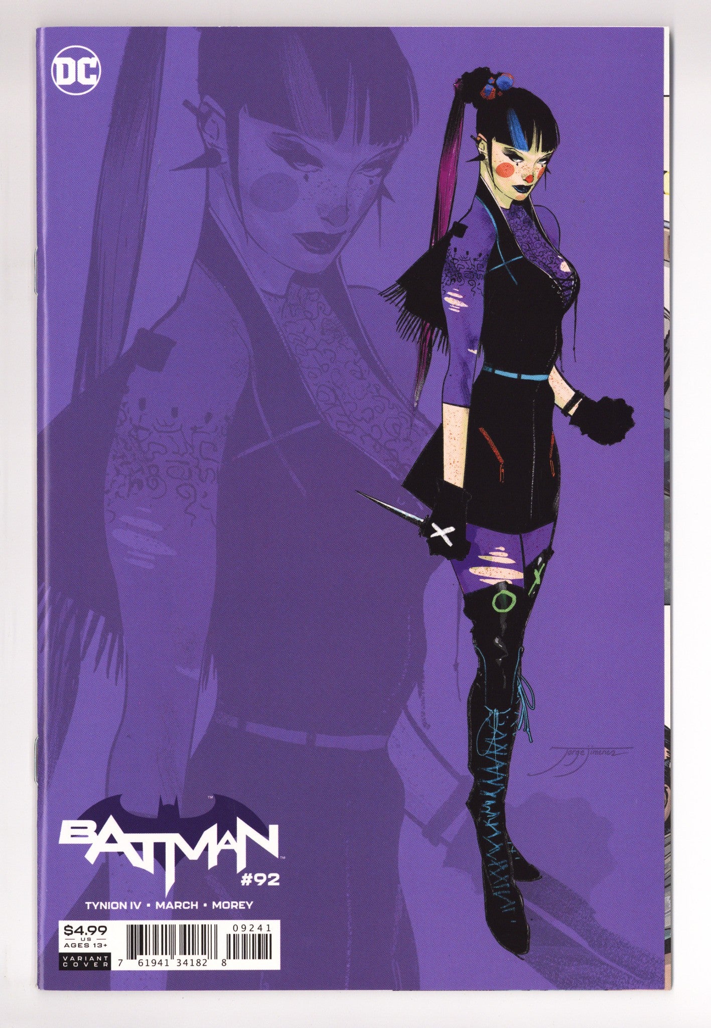 Batman Vol 3 92 NM- (9.2) (2020) Jimenez Incentive Variant 