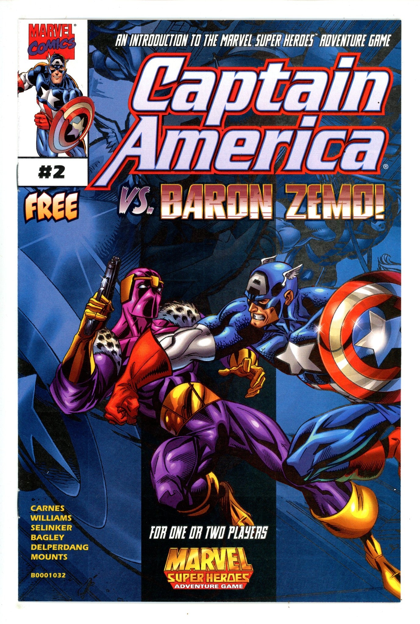 Captain America vs. Baron Zemo! 2 High Grade (1998) 