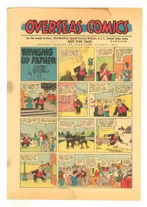 Overseas Comics 15 GD/VG (3.0) (1944) 