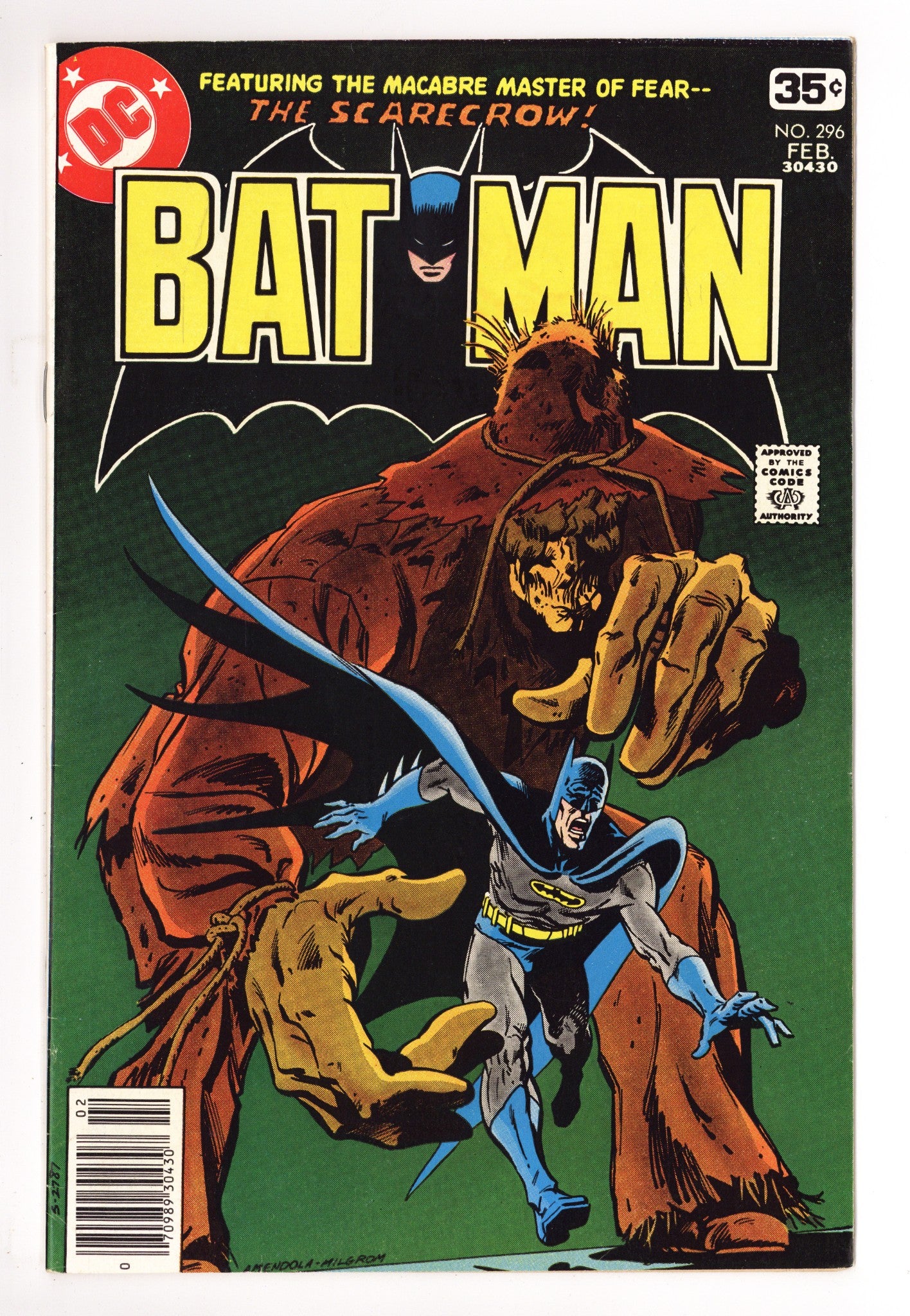 Batman Vol 1 296 FN/VF (7.0) (1978) 
