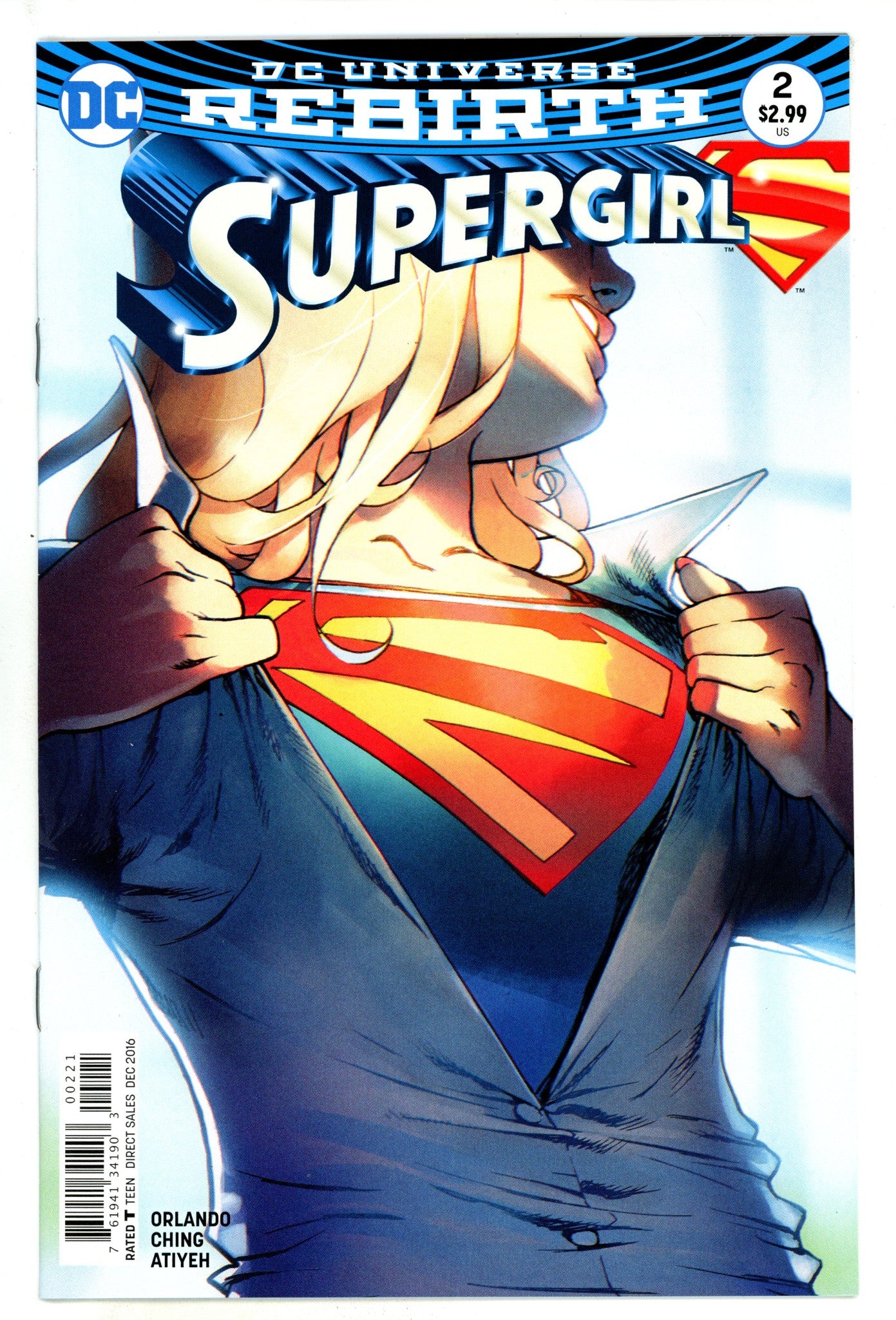 Supergirl Vol 7 3 High Grade (2017) Bengal Variant 