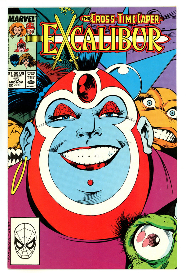 Excalibur Vol 1 15 High Grade (1989)