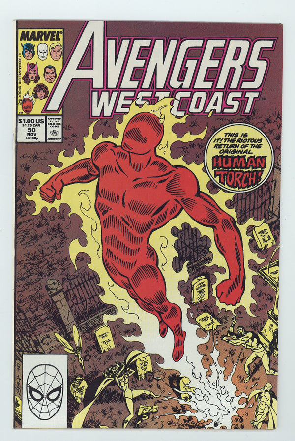 Avengers West Coast Vol 2 50 High Grade (1989)