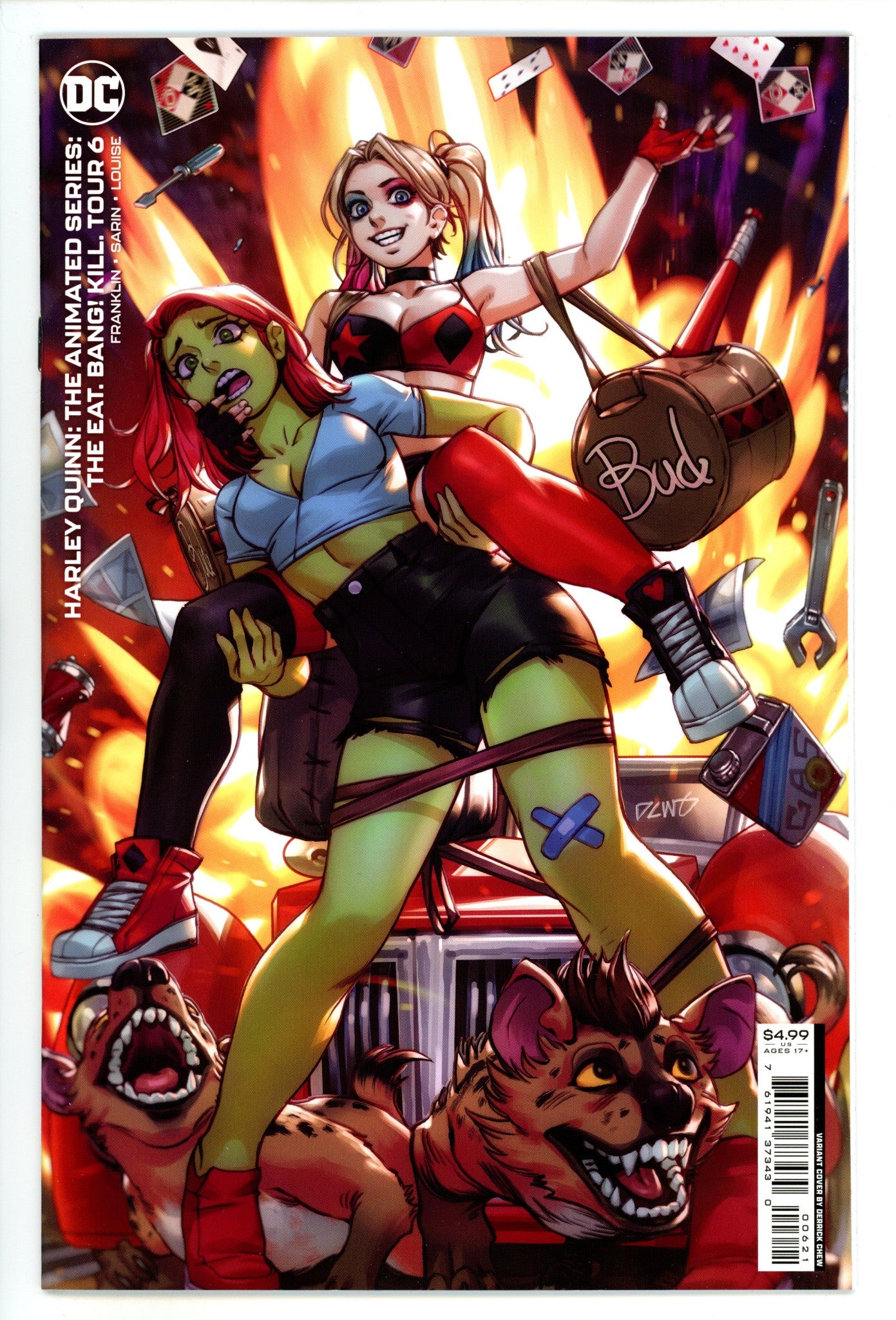 Harley Quinn: The Animated Series: The Eat. Bang! Kill. Tour 6 High Grade (2022) Chew Variant 