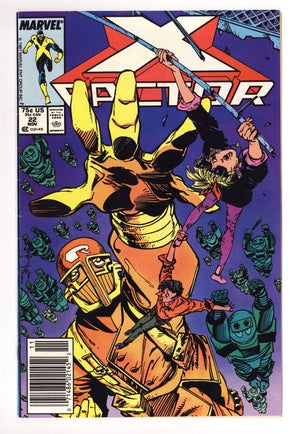 X-Factor Vol 1 22 Mid Grade (1987) Newsstand