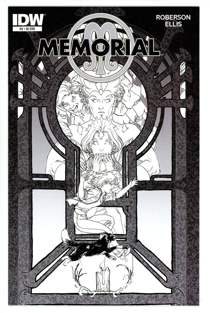 Memorial 2 High Grade (2012) Kaluta B&W Incentive Variant 