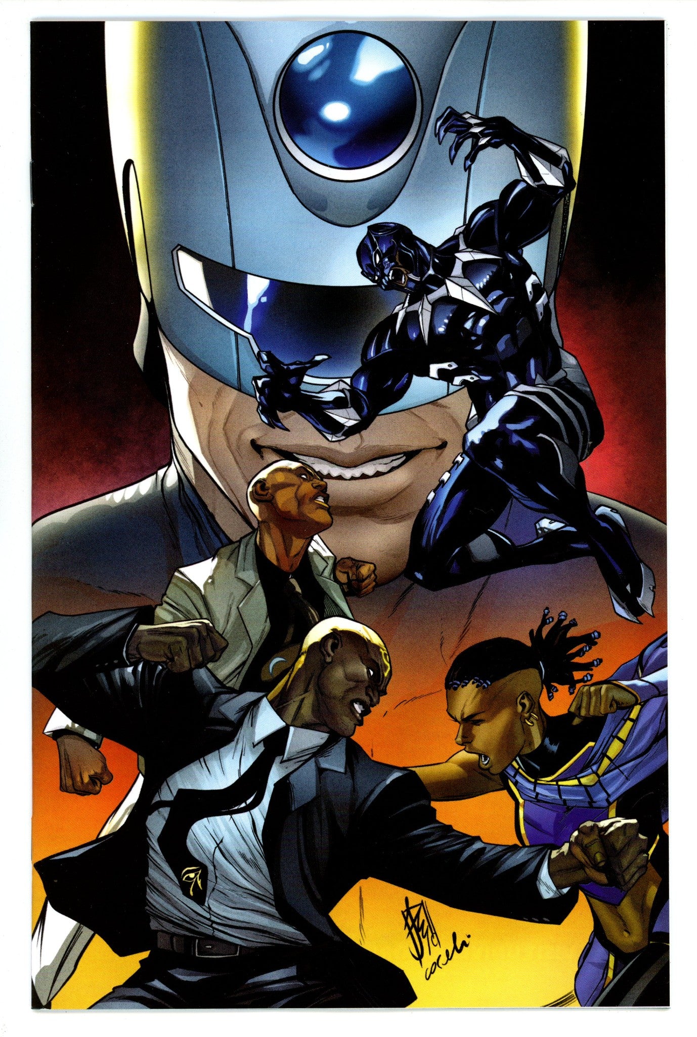 Ultimate Black Panther 2 VF/NM (9.0) 2nd Print (2024) Caselli Virgin Incentive Variant 