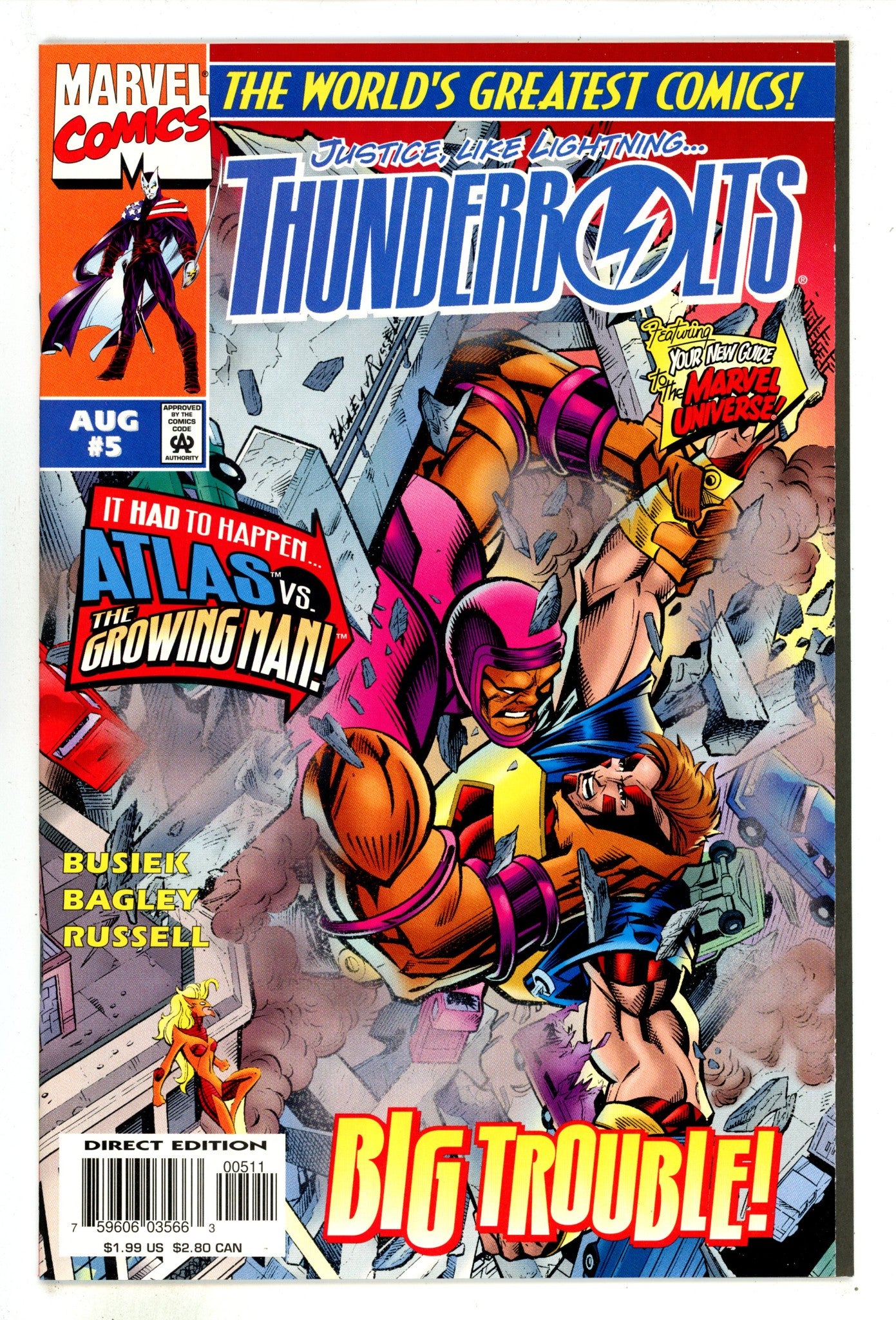 Thunderbolts Vol 1 5 High Grade (1997) 