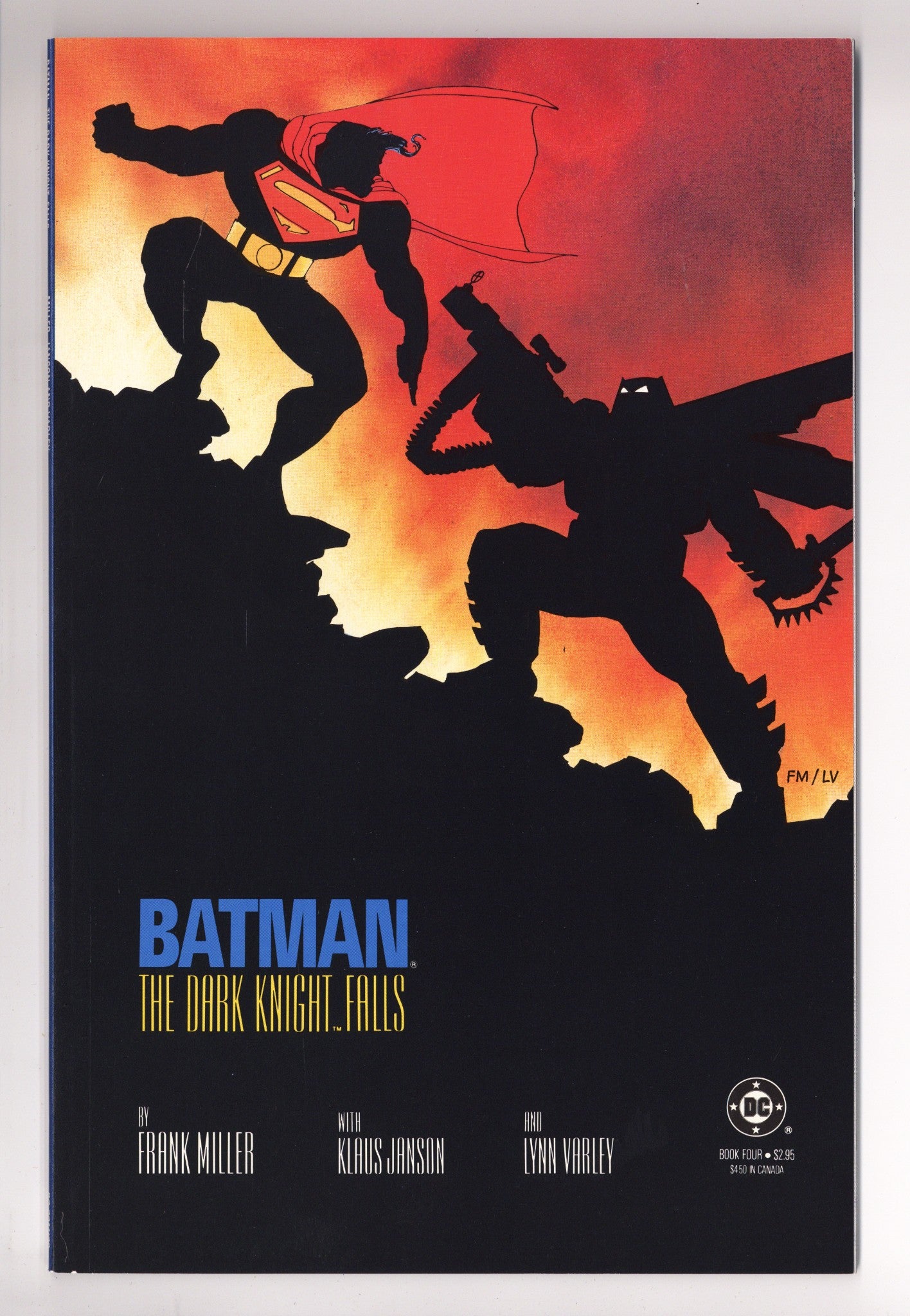 Batman: The Dark Knight 4 VF (8.0) (1986) 
