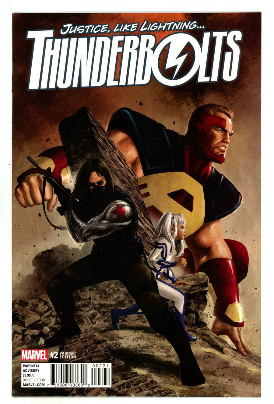 Thunderbolts Vol 3 2 Mid Grade (2016) Epting Incentive Variant 