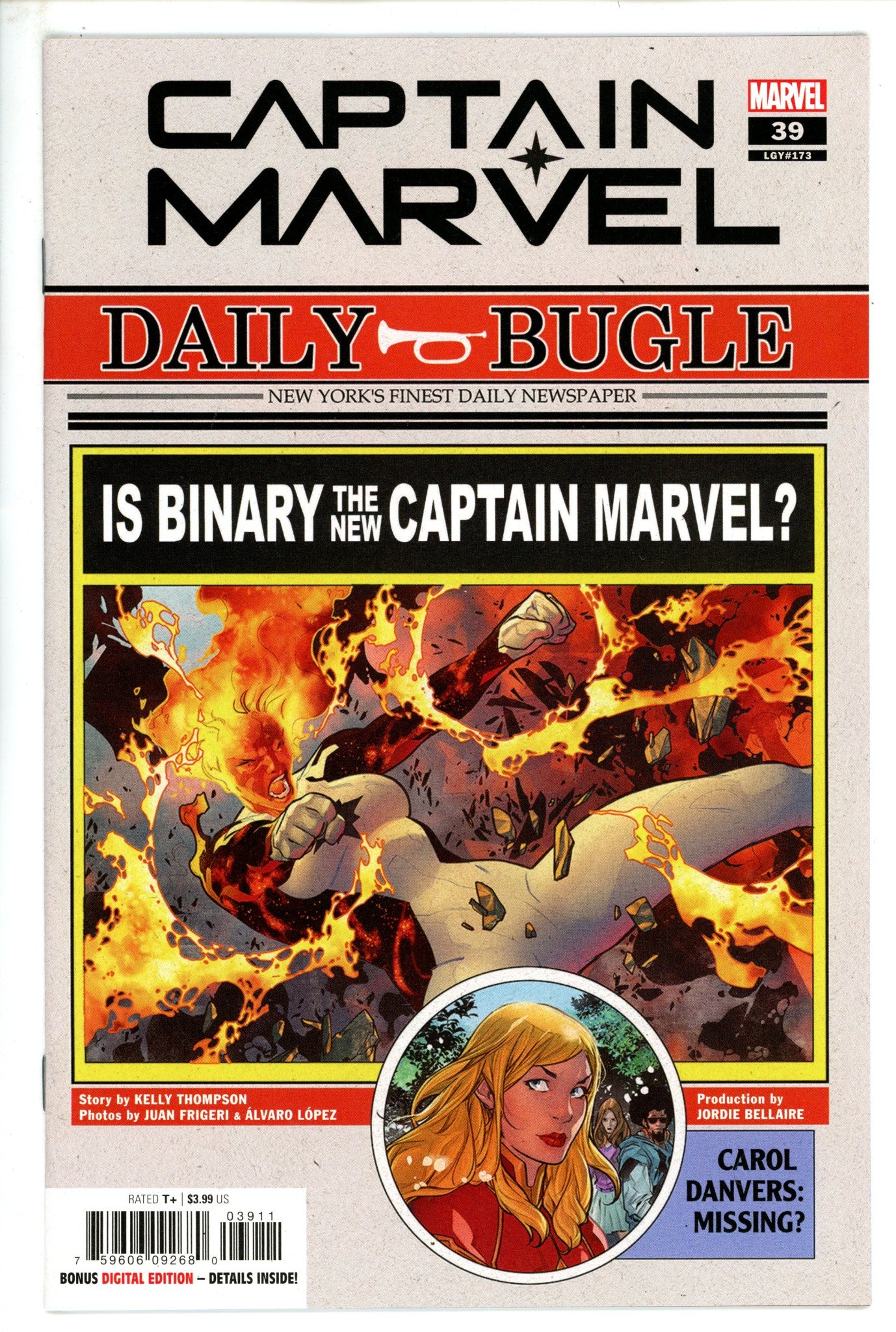 Captain Marvel Vol 11 39 (173) High Grade (2022) 