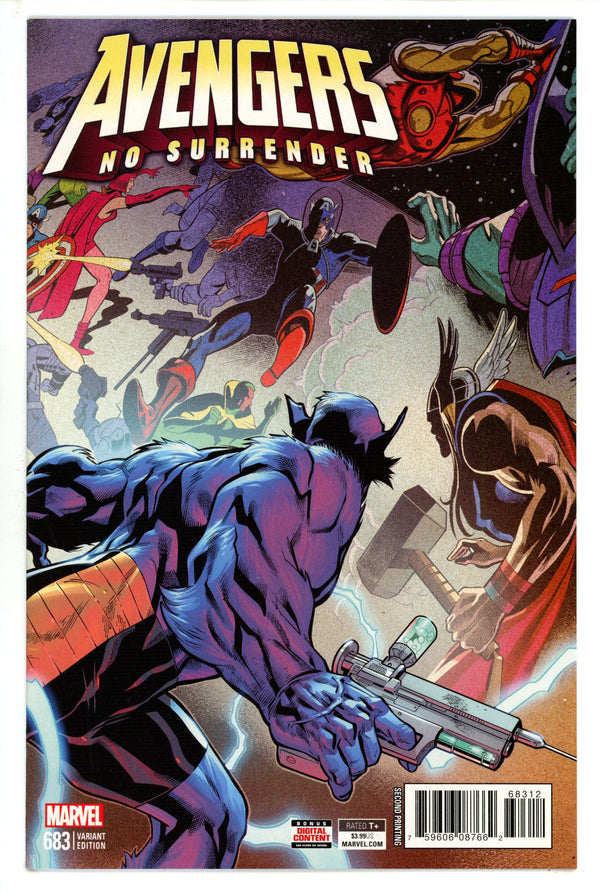 Avengers Vol 7 683 High Grade (2013) 2nd Print
