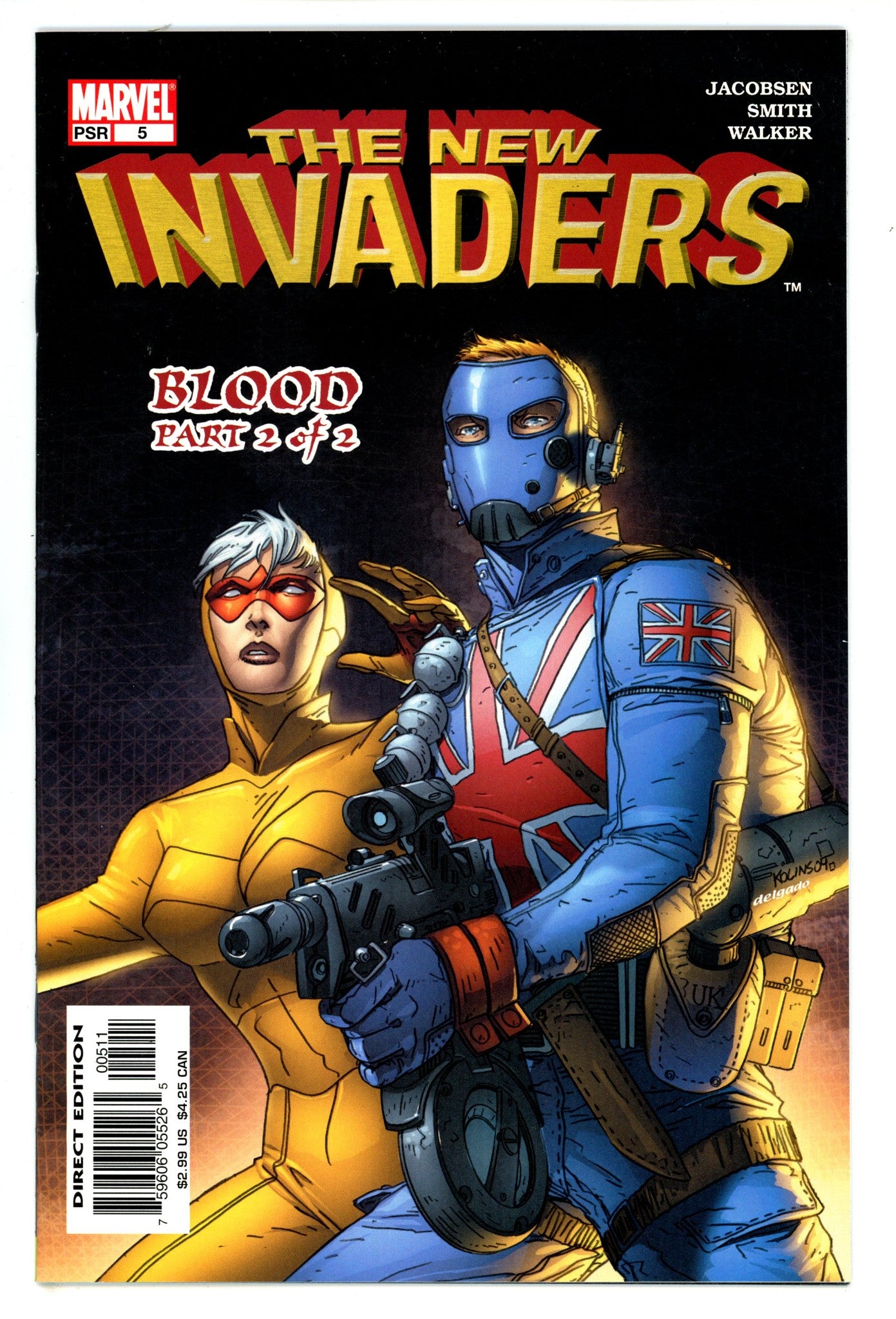 The New Invaders Vol 3 5 High Grade (2005) 