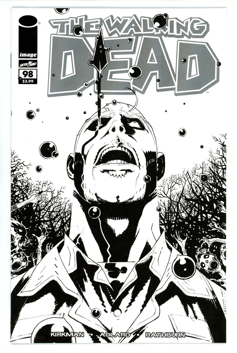 The Walking Dead #98 15th Anniversary [nn] High Grade (2018) Craig B&W Variant 
